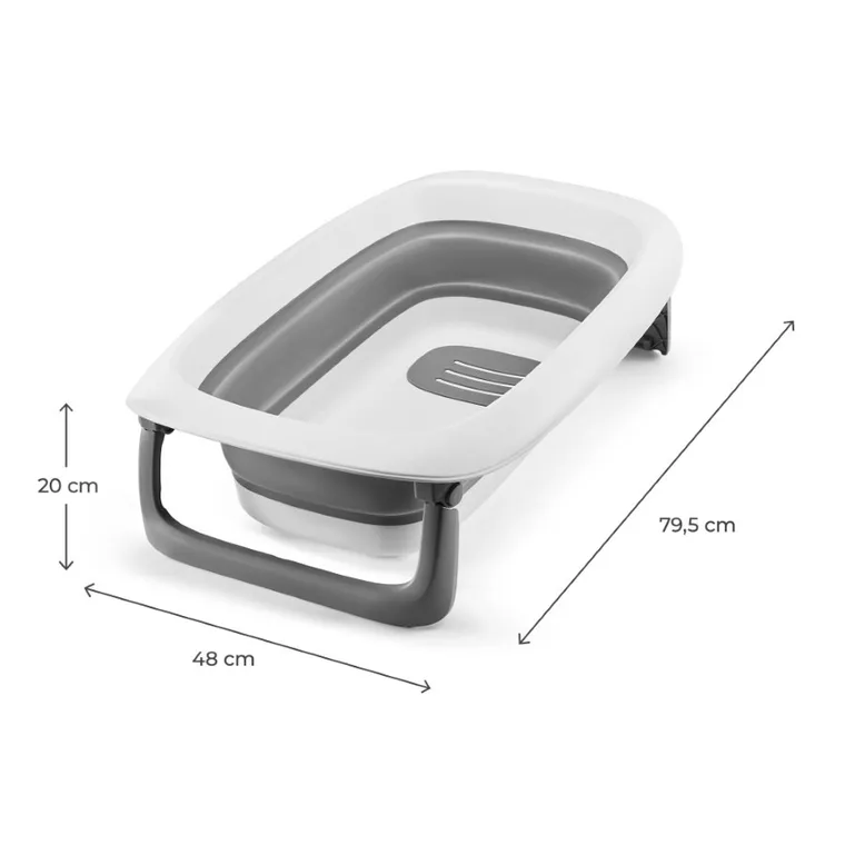 Kinderkraft, Bubbly, wanienka, grey