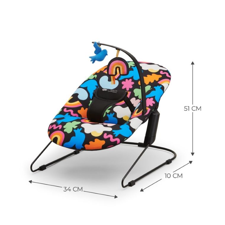 Kinderkraft, Calmee, bujaczek, Happy Shapes