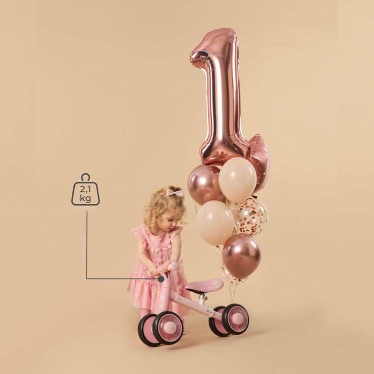 Kinderkraft, Cutie Flash, rowerek biegowy, Beige