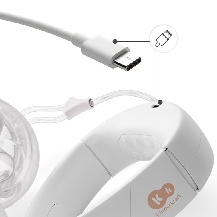 Kinderkraft, Hands-Free, podwójny laktator GentleNest