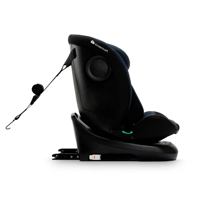 Kinderkraft, I-Grow, fotelik samochodowy, I-size, Black, 40-150 cm