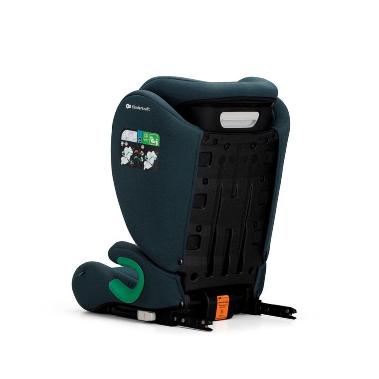 Kinderkraft, Junior Fix 2, I-Size, fotelik samochodowy, Harbour Blue, 100-150 cm, 15-36 kg