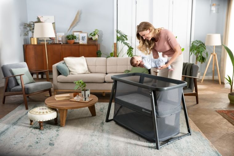 Kinderkraft, Sofi Plus, łóżeczko turystyczne, Grey