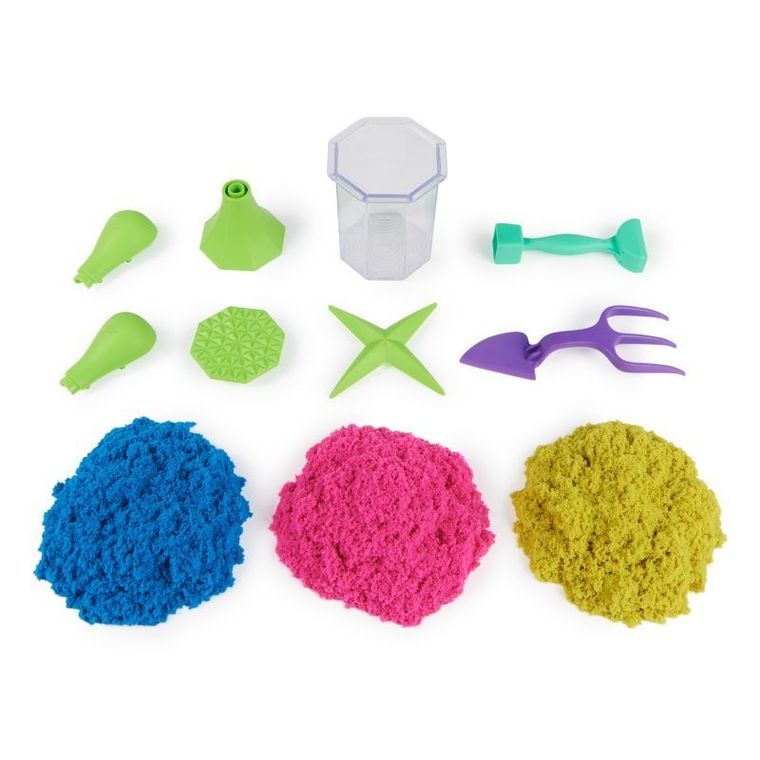 Kinetic Sand, Zgniataj i twórz, zestaw