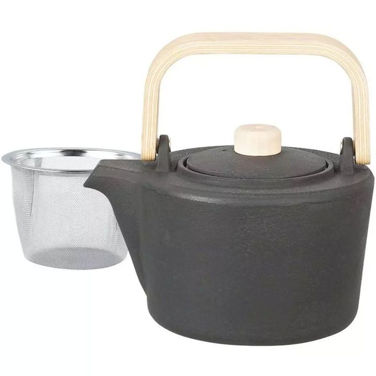 Kinghoff, zaparzacz żeliwny dzbanek z filtrem, 1.3l