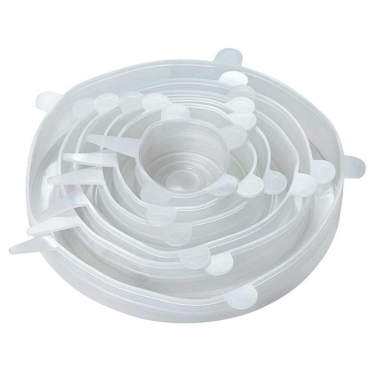 Kinghoff, zestaw pokrywek silikonowych, 6 szt., KH-1902