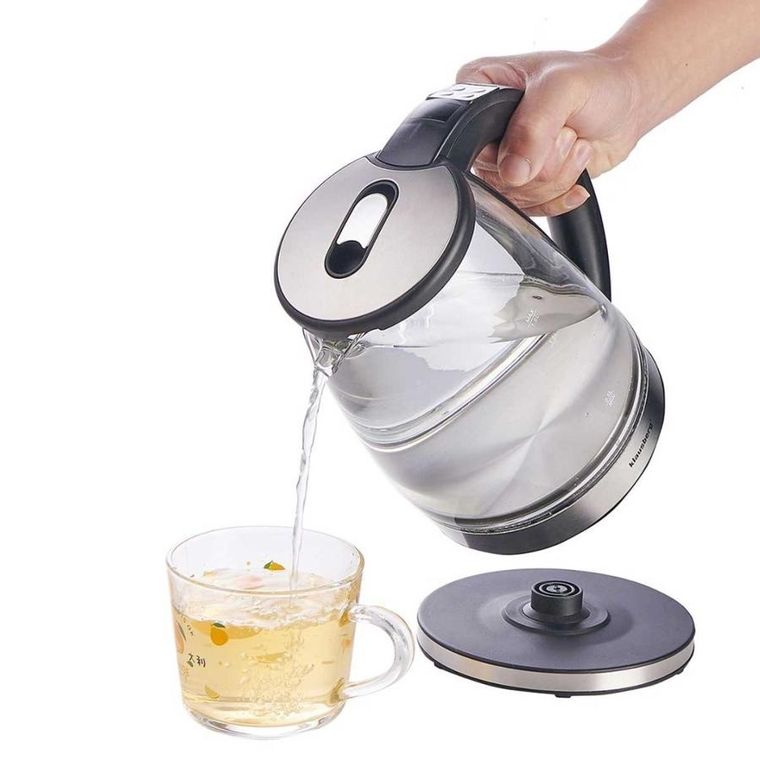 Klausberg, czajnik elektryczny szklany LED rgb, 1,8l