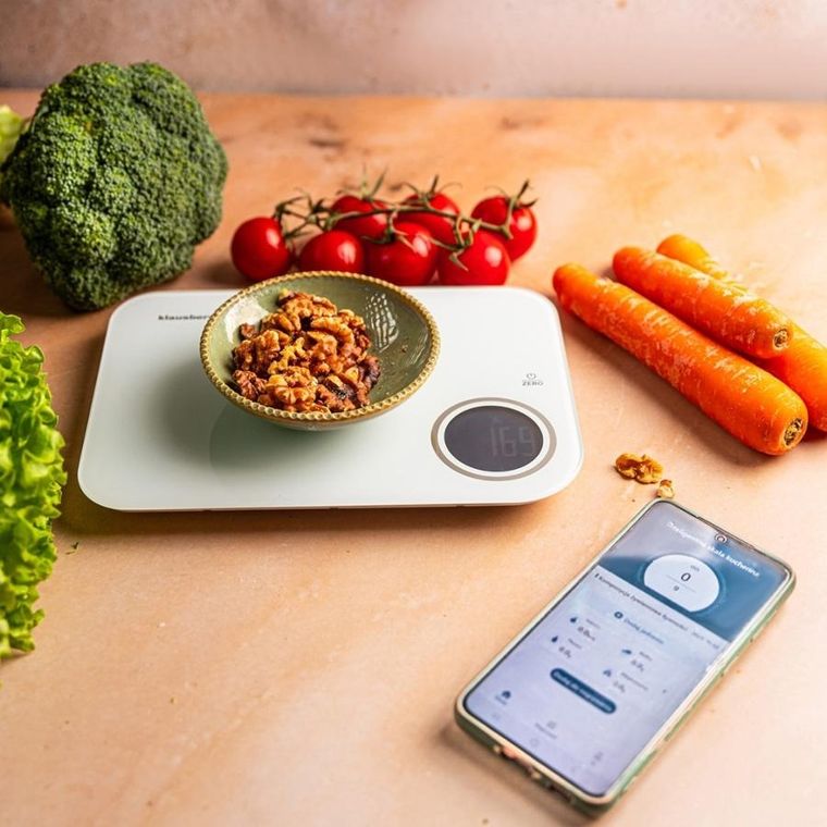 Klausberg, elektroniczna waga kuchenna, bluetooth, 5kg, kb-7938