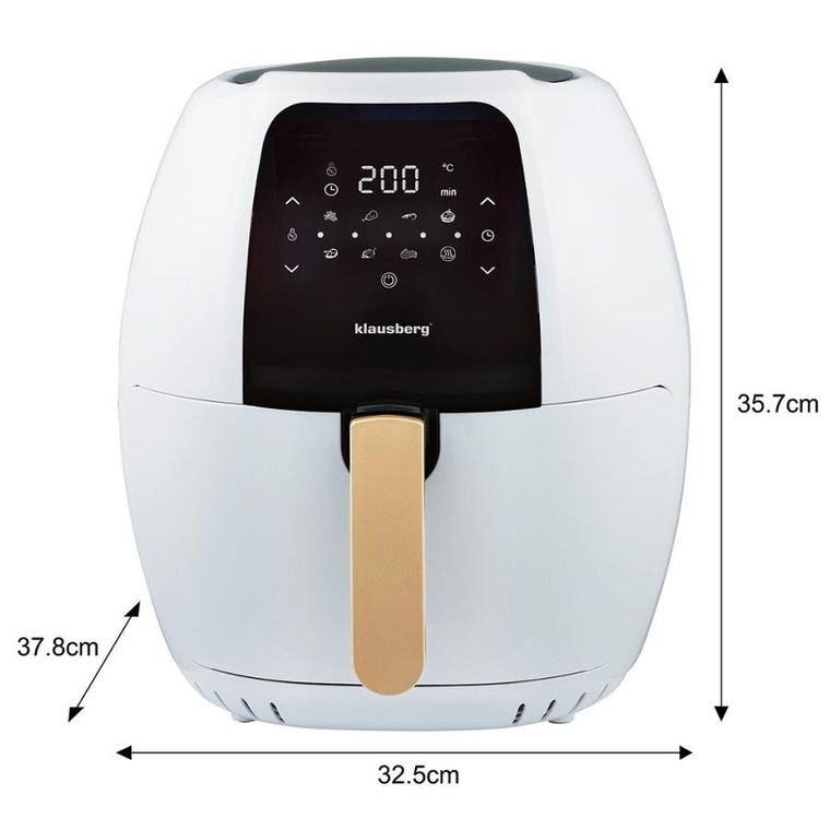 Klausberg, frytkownica beztłuszczowa, air fryer, 7,7l, KB-7709
