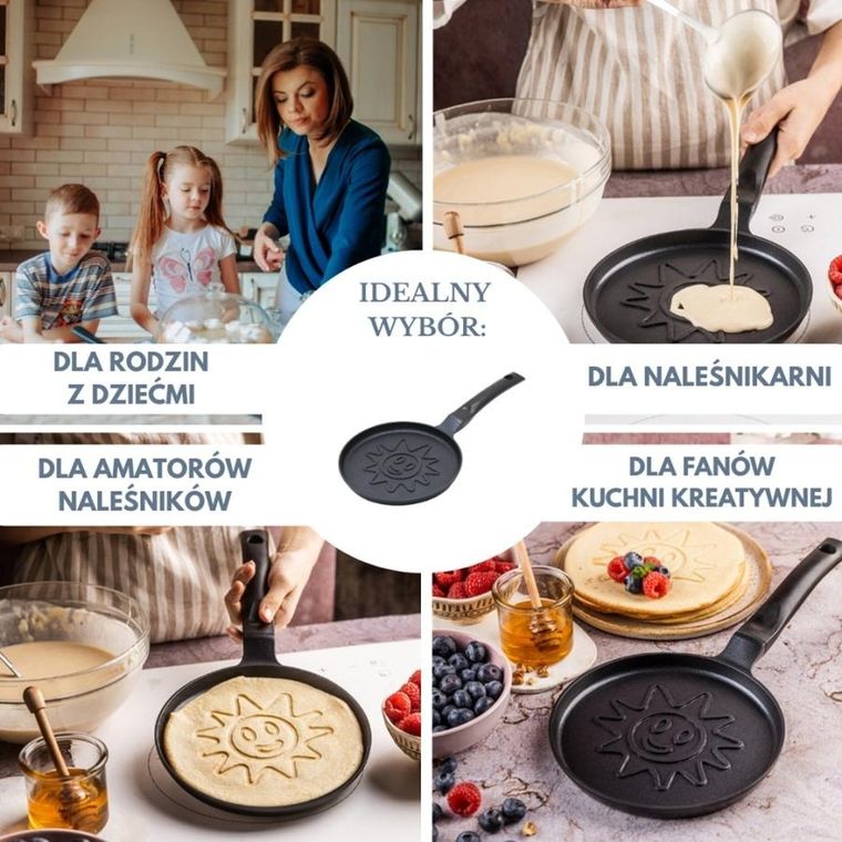 Klausberg, patelnia do słonecznych naleśników, 18 cm, kb-7972