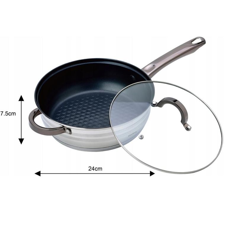 Klausberg, zestaw garnków, 12 elementów, KB-7702