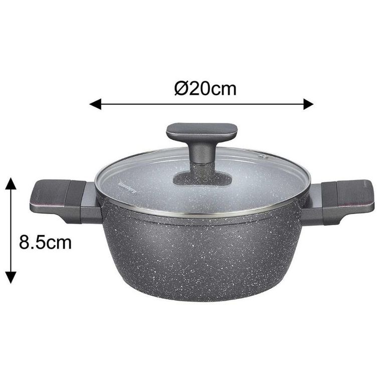 Klausberg, zestaw garnków marmurkowych, 12 elementów