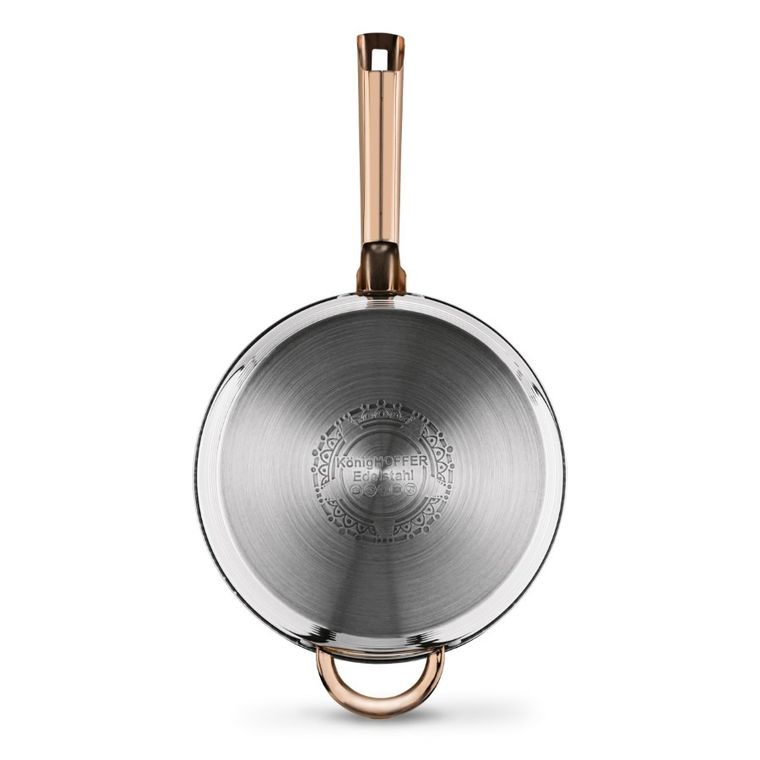 Könighoffer, Bari Rose Gold, komplet garnków, indukcja, 12 elementów