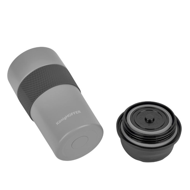 Könighoffer, Elliot, kubek termiczny, szary, 440 ml