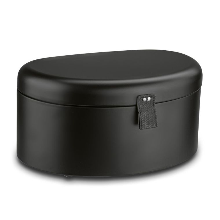 Könighoffer, Vespa, chlebak stalowy, czarny, 36-23,5-18,5 cm