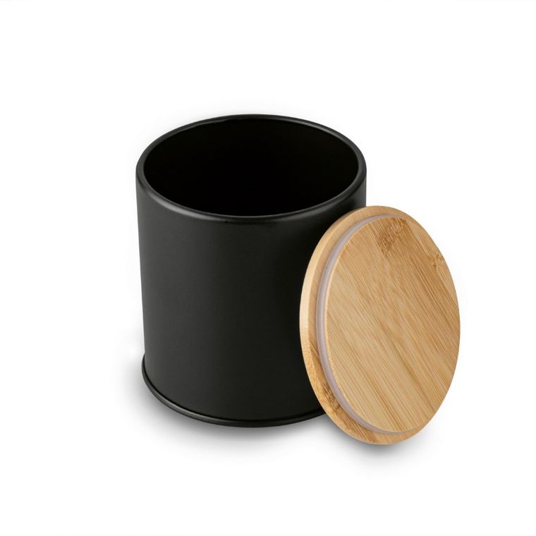 Könighoffer, Volano, chlebak metalowy z 3 pojemnikami, czarny