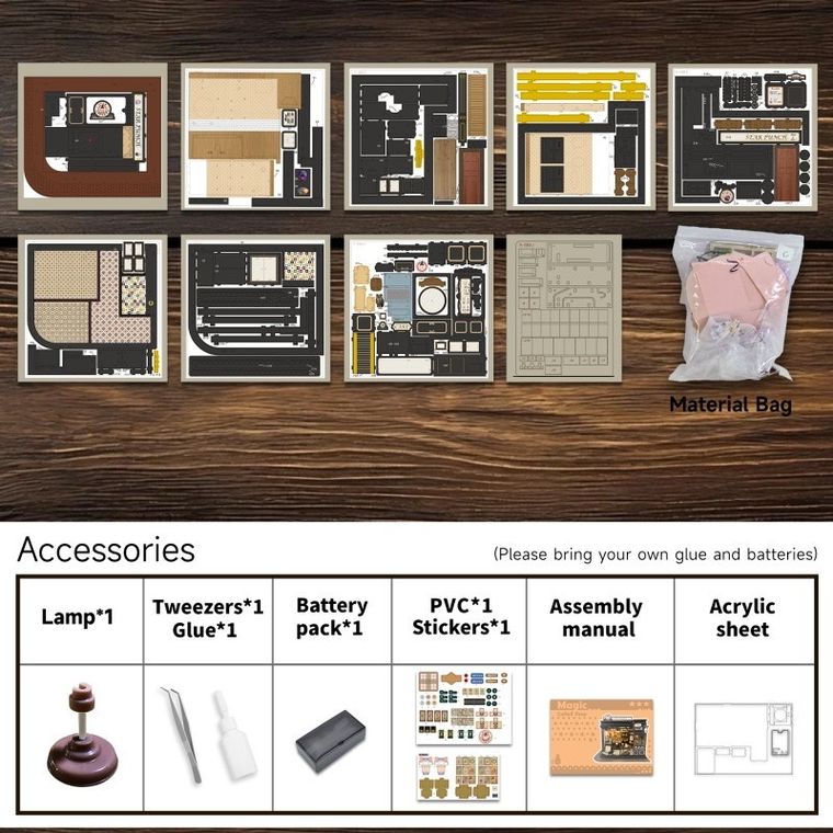 Know Me, Magiczna Kawiarnia, puzzle 3D