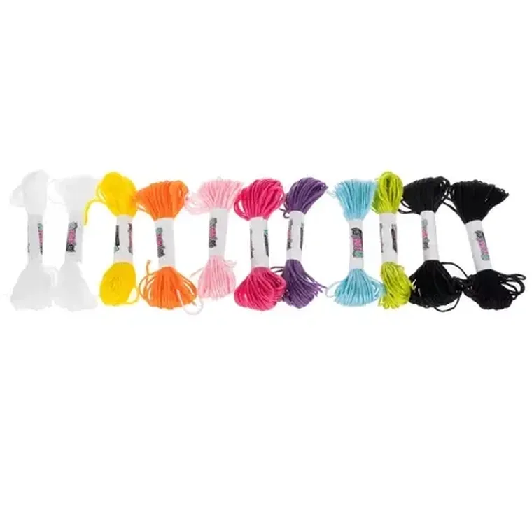 Kruzzel, zestaw do robienia bransoletek z muliny