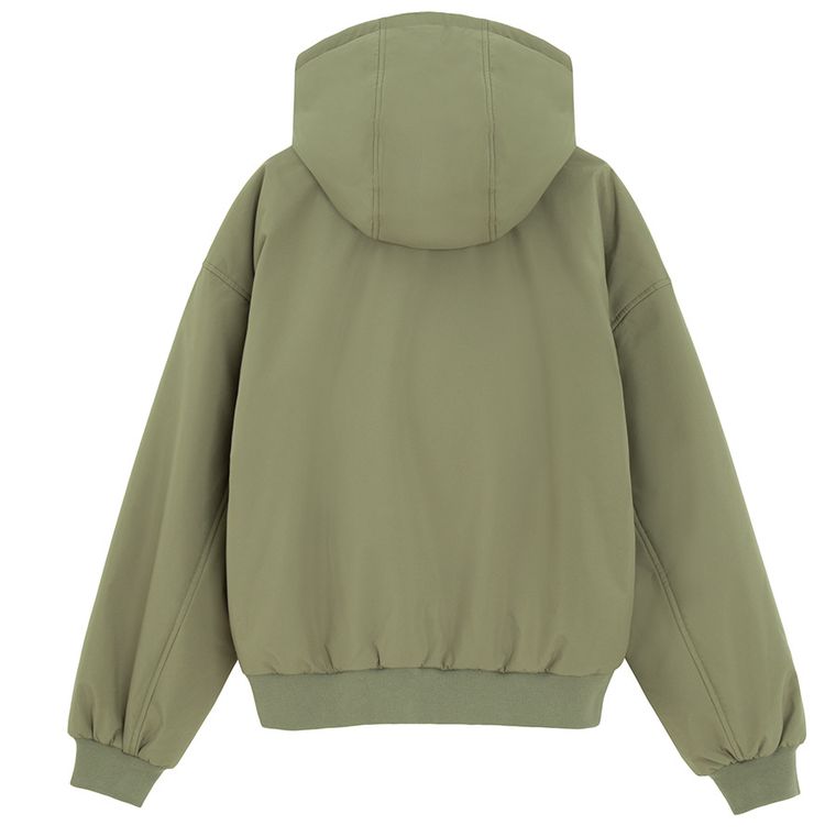 Kurtka przejściowa z kapturem o kroju oversize NOWEAR