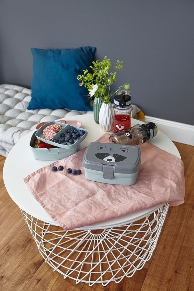 Lassig, About Friends, Szop, zestaw na lunch: lunchbox + tritanowa butelka, 460 ml