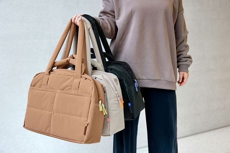 Lassig, Green Label, Everyday, torba dla mam z akcesoriami, almond