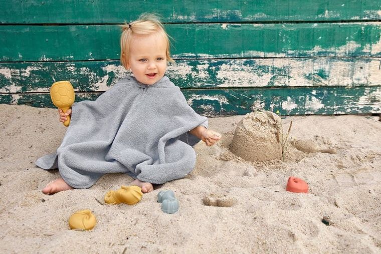 Lassig, Water Friends, zestaw do piasku, różowy, 5 elementów