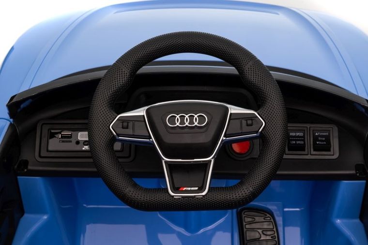 Lean Cars, Audi E-Tron GT, pojazd na akumulator, niebieski, QLS-6888