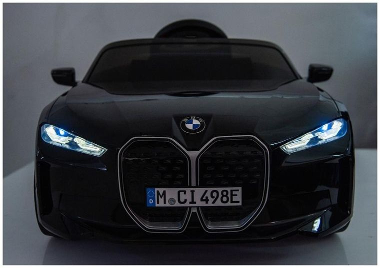 Lean Cars, BMW I4, pojazd na akumulator 4-4, JE1009, czarny