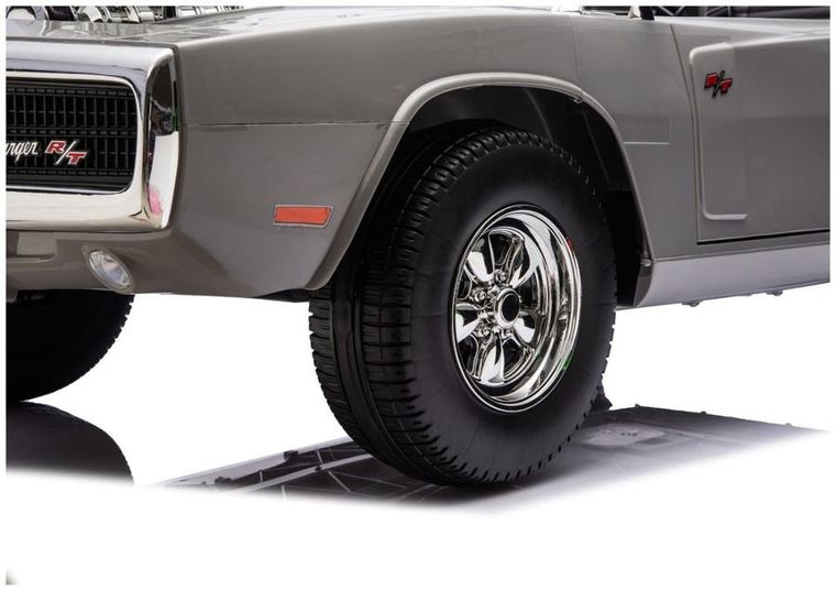 Lean Cars, Dodge Charger R/T, pojazd na akumulator, DLS-K12 24V7Ah, szary