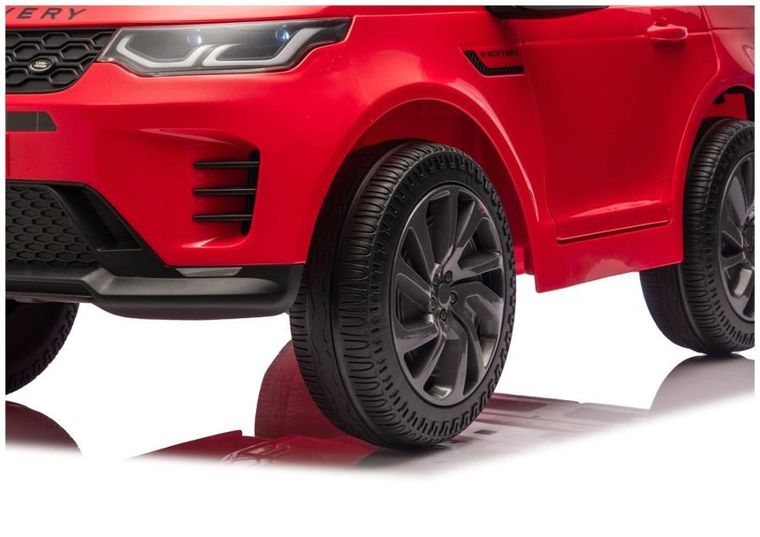 Lean Cars, Land Rover Discovery, pojazd na akumulator, DLS-K06, czerwony
