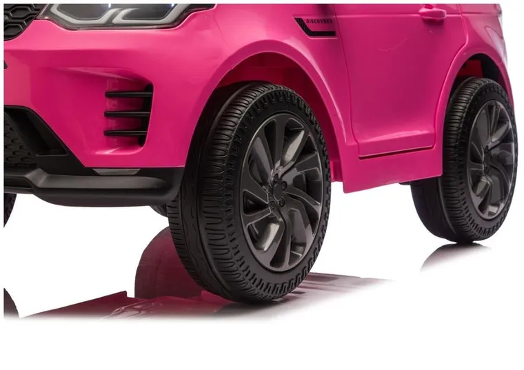Lean Cars, Land Rover Discovery, pojazd na akumulator, DLS-K06, różowy