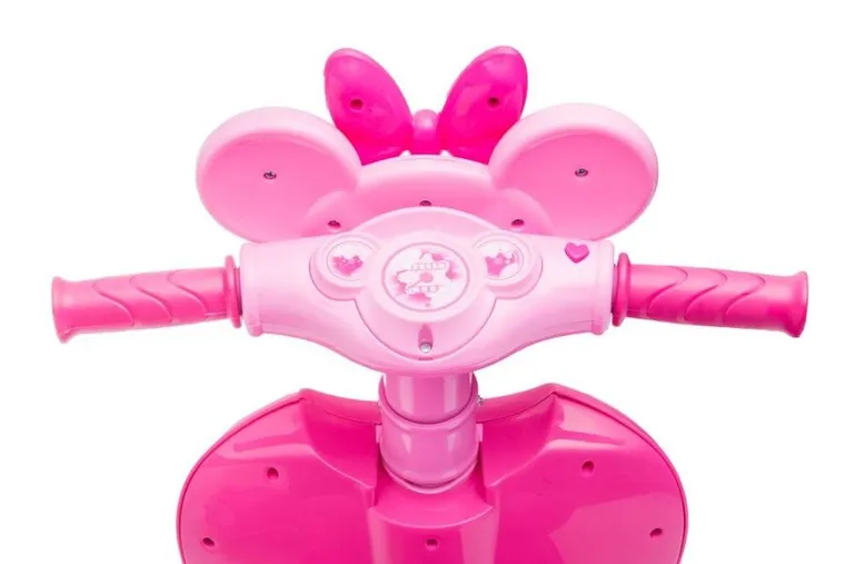 Lean Cars, lodziarnia, skuter trójkołowy, pojazd na akumulator, różowy, JT5258