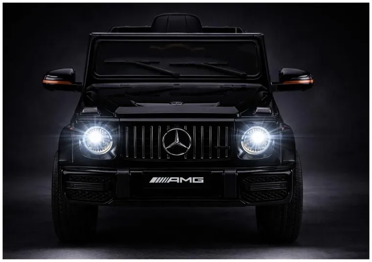 Lean Cars, Mercedes AMG G 63, pojazd na akumulator, czarny lakierowany