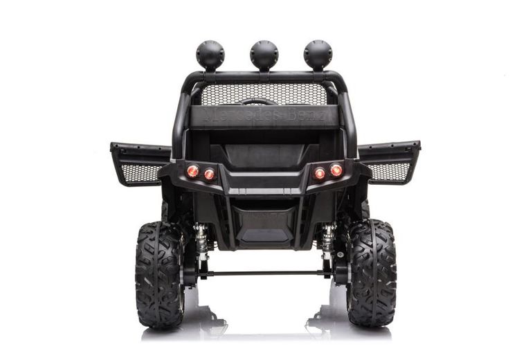 Lean Cars, Mercedes Unimog S, pojazd na akumulator, moro lakierowany