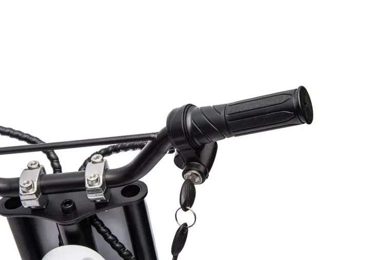 Lean Cars, motor crossowy, pojazd na akumulator, A9901, biały