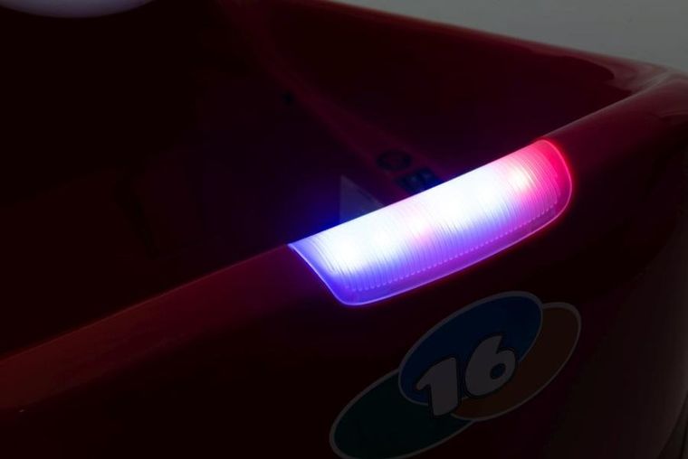 Lean Cars, pojazd na akumulator, XMX621, czerwony