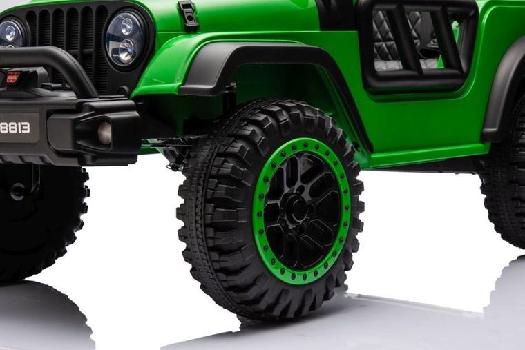 Lean Cars, pojazd na akumulator, YSA8813, zielony