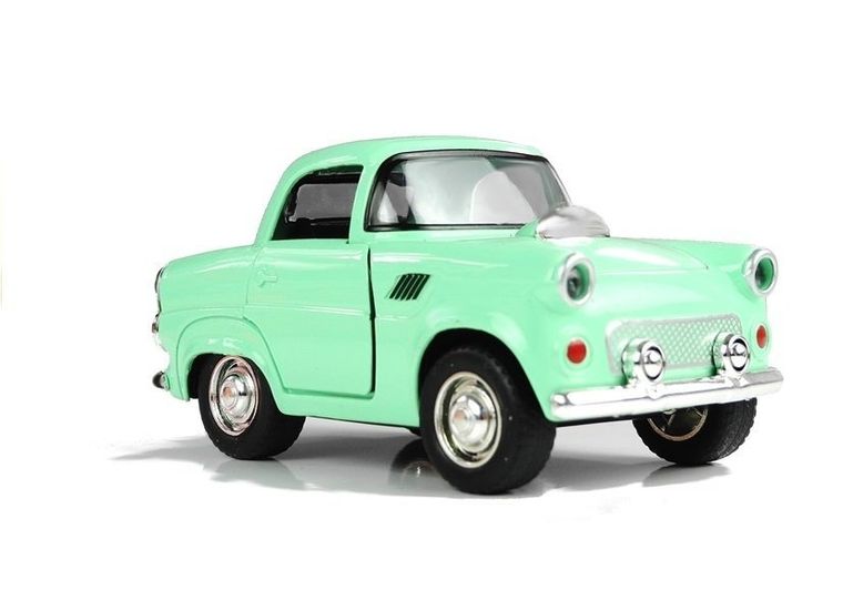 Lean Toys, autko klasyczne metalowe z dźwiękiem