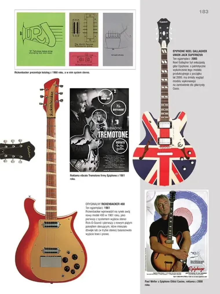 Legendarne gitary. Ilustrowany przewodnik