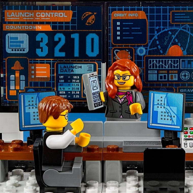 LEGO City, Centrum lotów kosmicznych, 60228