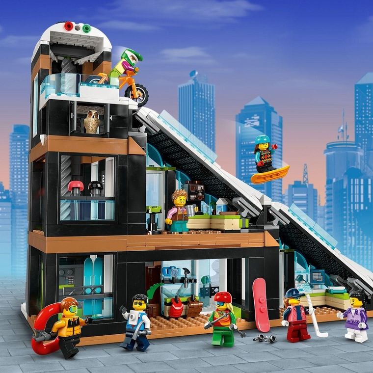 LEGO City, Centrum narciarskie i wspinaczkowe, 60366