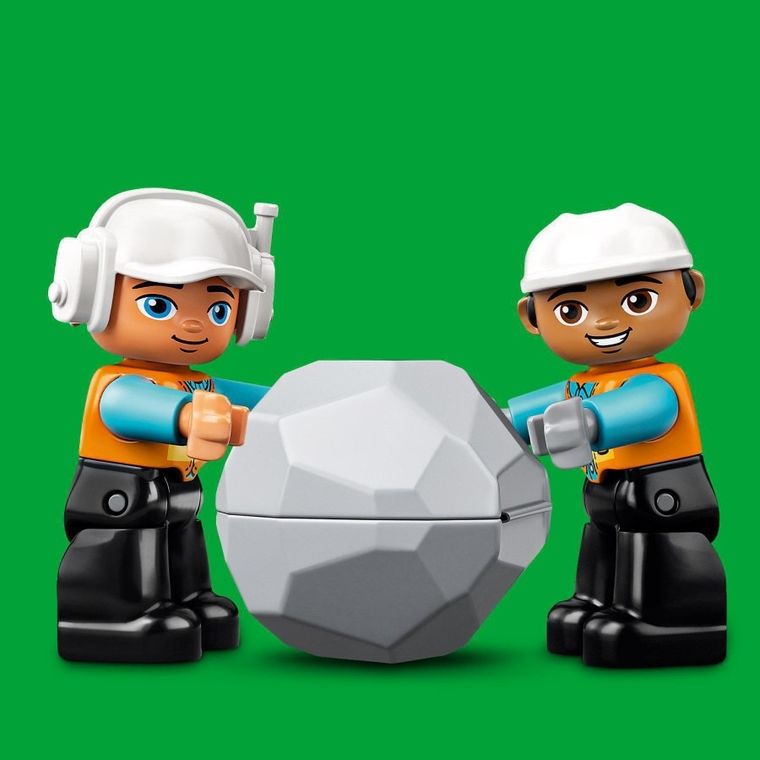 LEGO DUPLO, Ciężarówka i koparka gąsienicowa, zabawka, 10931