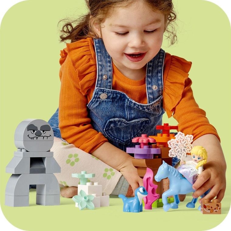 LEGO DUPLO Disney, Elza i Bruni w Zaczarowanym Lesie, 10418
