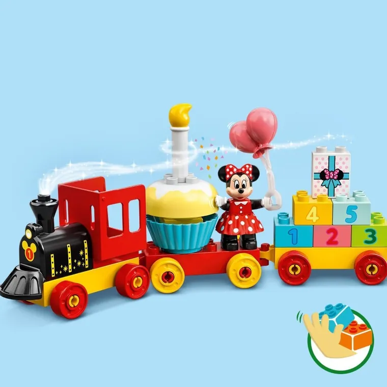 LEGO DUPLO Disney, Urodzinowy pociąg myszek Miki i Minnie, 10941