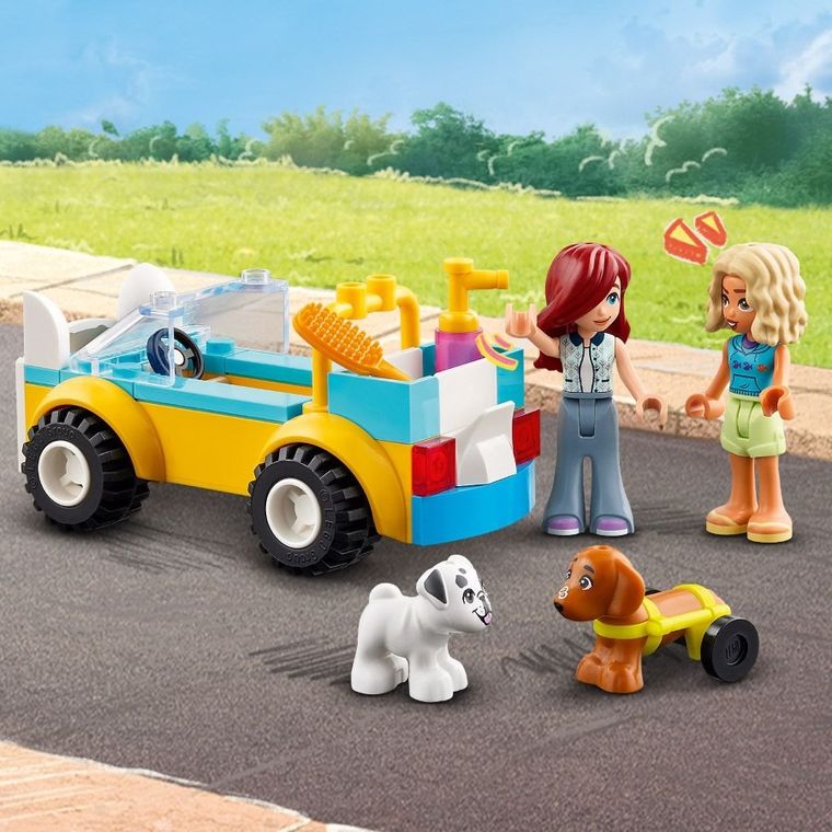 LEGO Friends, Samochód do pielęgnacji psów, 42635