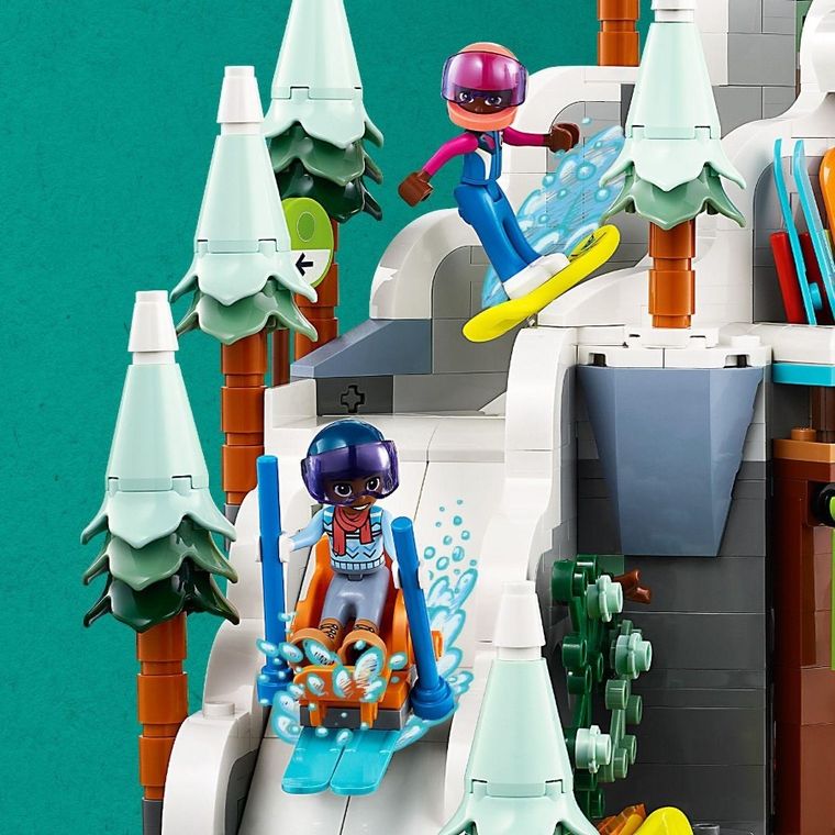LEGO Friends, Stok narciarski i kawiarnia, 41756
