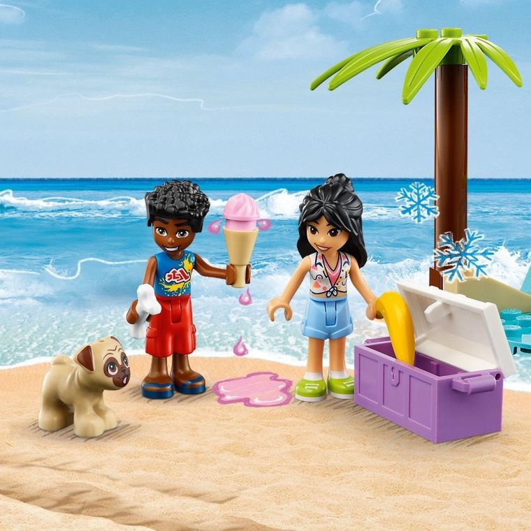 LEGO Friends, Zabawa z łazikiem plażowym, 41725