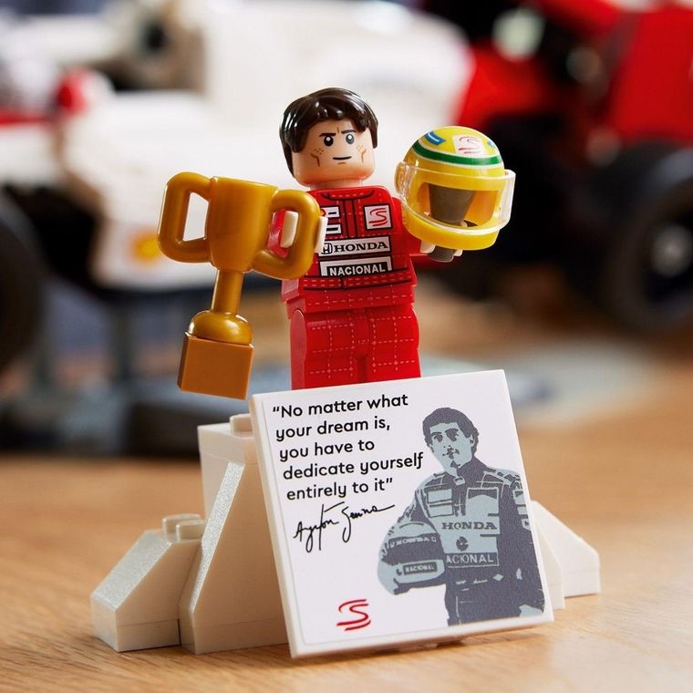 LEGO Icons, McLaren MP4/4 i Ayrton Senna, 10330
