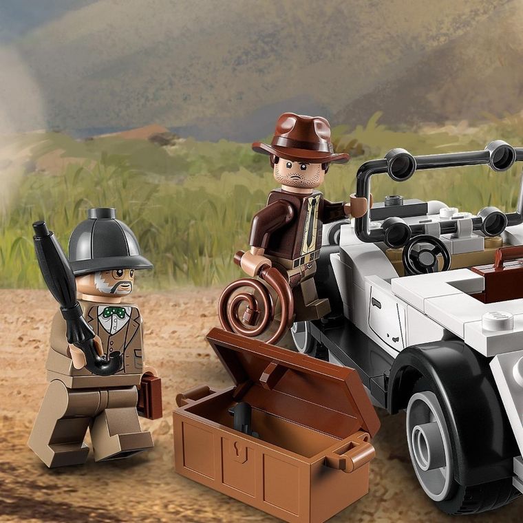 LEGO Indiana Jones, Pościg myśliwcem, 77012