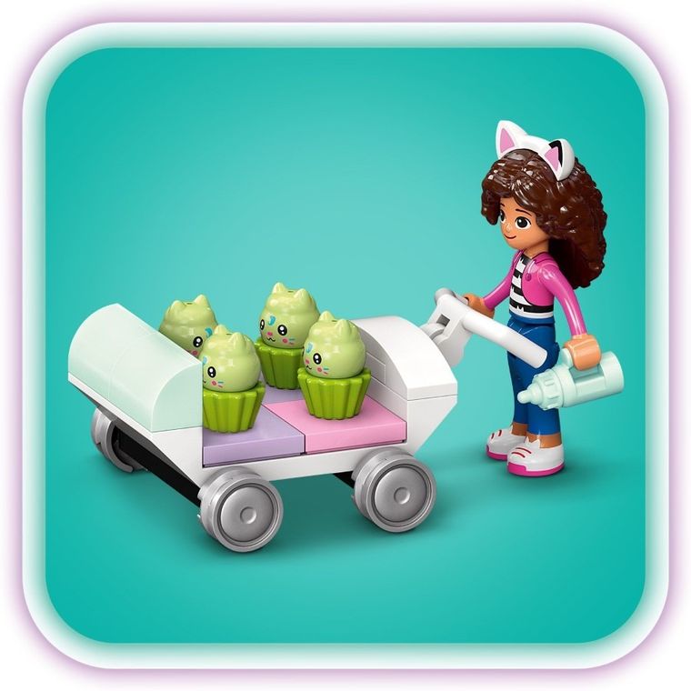 LEGO, Koci Domek Gabi, Kiciklubik Uszko Gabi, 10796